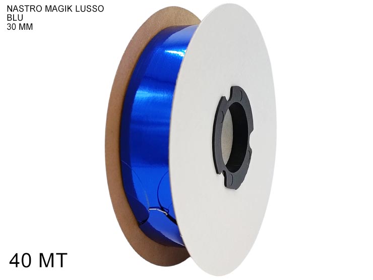 NASTRO MAGIK mm.30xmt.40 LUSSO T.U. - Eventi > Compleanno > Accessori Confezionamento - Ingrosso B2B Magazzini Scatigna