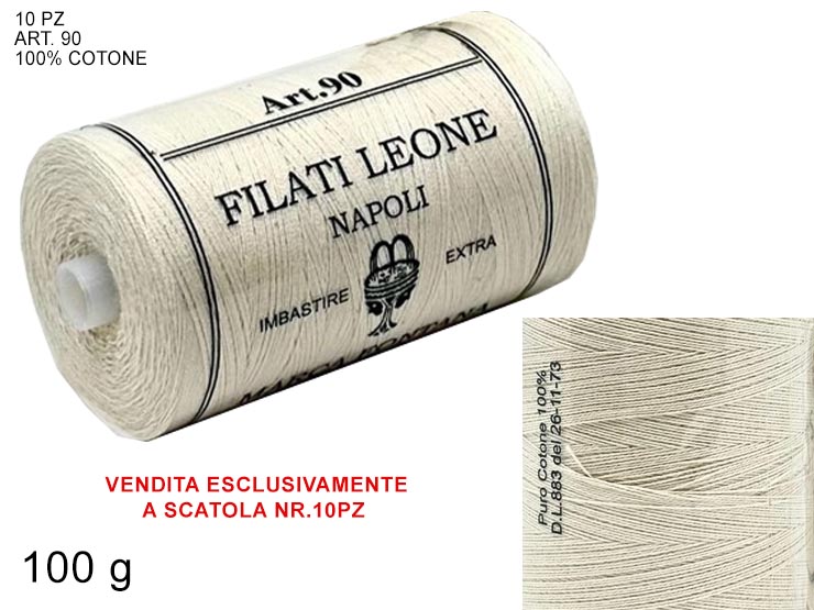 IMBASTIRE GR.100 ART 90 - Everyday > Everyday > Merceria - Ingrosso B2B Magazzini Scatigna