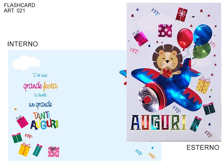 COD.022/FAUGURI LEONCINO COLORATO - Eventi > Compleanno > Accessori Confezionamento - Ingrosso B2B Magazzini Scatigna