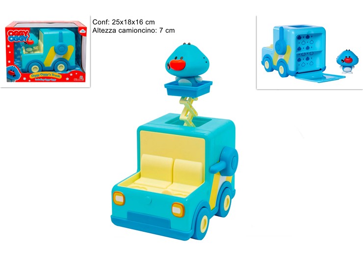 OGGY OGGY TRUCK SIM79628 - Giocattoli > Prima Infanzia > Giocattoli - Ingrosso B2B Magazzini Scatigna
