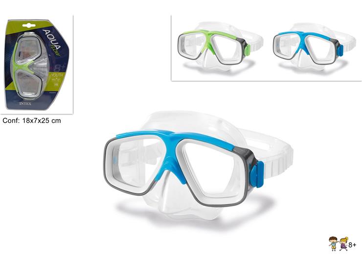 MASCHERA SURF RIDER Art.55975 - Summer > Tempo Libero E Giochi > Nuoto - Ingrosso B2B Magazzini Scatigna