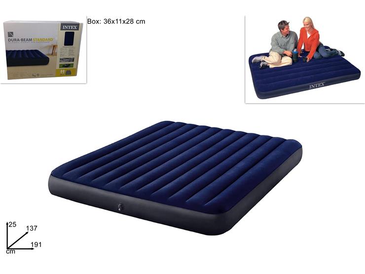 MATERASSO CLASS.DOWNY 1P.1/2FIB.137191 - Summer > Tempo Libero E Giochi > Gonfiabili - Ingrosso B2B Magazzini Scatigna