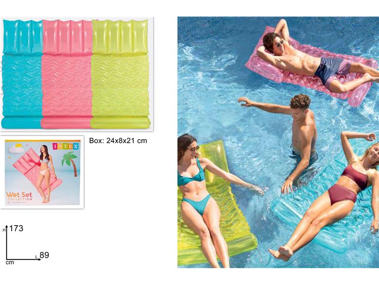 MATERASSINO AMACA Cm.17389 58725 - Summer > Tempo Libero E Giochi > Gonfiabili - Ingrosso B2B Magazzini Scatigna