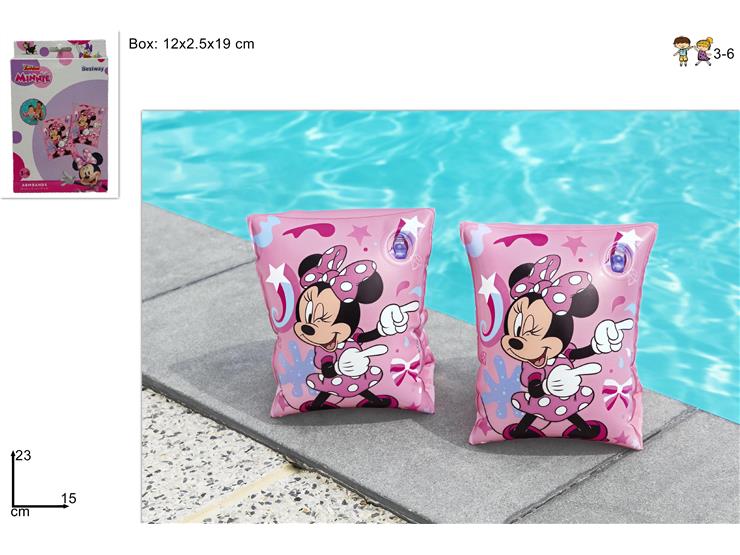 BRACCIOLI MINNIE Cm.2515 Art.91038 - Summer > Tempo Libero E Giochi > Gonfiabili - Ingrosso B2B Magazzini Scatigna