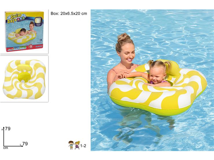 SALVAGENTE MUTAND.QUADR.SWIM SAFE 32298 - Summer > Tempo Libero E Giochi > Gonfiabili - Ingrosso B2B Magazzini Scatigna