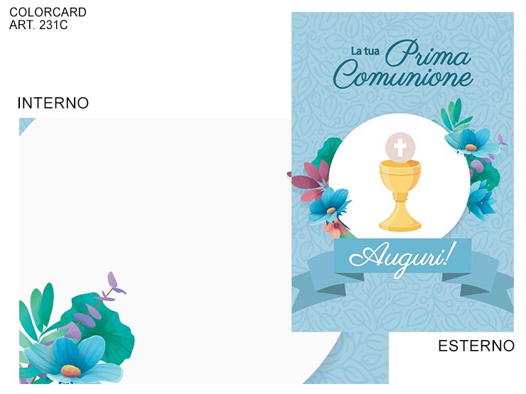 COLOR 2023 - 231C PRIMA COMUN. BIMBO - Eventi > Comunione > Biglietti - Ingrosso B2B Magazzini Scatigna