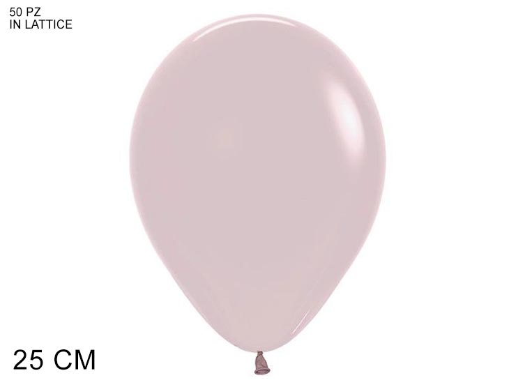 PALLONCINO DUSK ROSA (110) 9"" PZ.50 - Party > Palloncini > Palloncini Lattice - Ingrosso B2B Magazzini Scatigna
