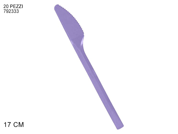 COLTELLI FST GLICINE 792333 pz 20 - Party > Decorazioni E Tavola > Monouso E Riutilizzabili - Ingrosso B2B Magazzini Scatigna