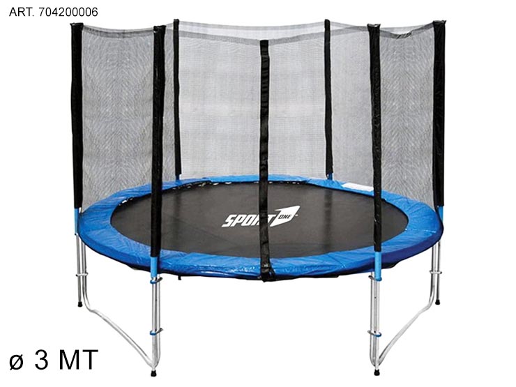 TAPPETO ELASTICO C/RETE D305 AR704200006 - Summer > Tempo Libero E Giochi > Giochi Aria Aperta - Ingrosso B2B Magazzini Scatigna