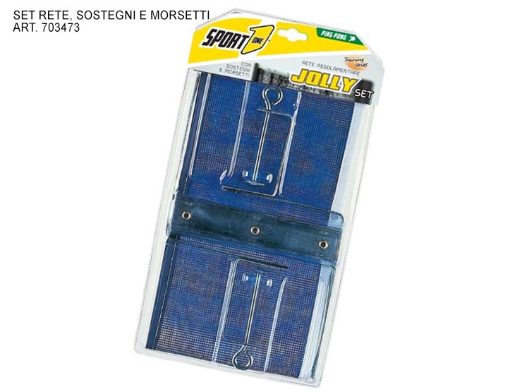 SET RETE  SOSTEGNI JOLLY Art.703473 - Giocattoli > Sport > Reti Varie - Ingrosso B2B Magazzini Scatigna