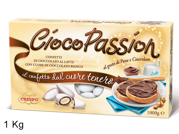 CIOCO PASSION PANE E CIOCCOLATO--AST.GR. - Dolciumi > Confetti > Crispi - Ingrosso B2B Magazzini Scatigna
