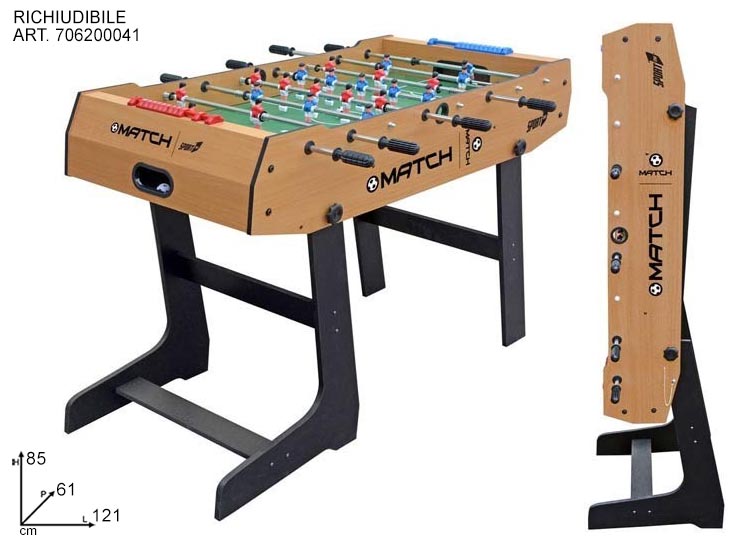 CALCETTO""MATCH""VERTICALE 706200041 - Giocattoli > Sport > Calcio Balilla - Ingrosso B2B Magazzini Scatigna