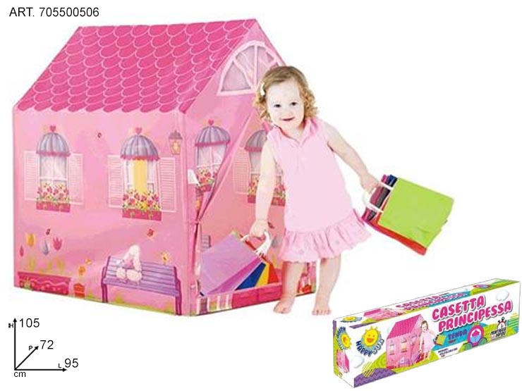 CASETTA""PRINCIPESSA""95X72X102C 7055005 - Summer > Tempo Libero E Giochi > Giochi Aria Aperta - Ingrosso B2B Magazzini Scatigna