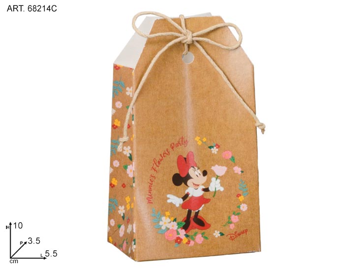 TAG 55X35X100 MINN.FLOWE 68224C - Articoli Regalo > Scatole E Box > Disney - Ingrosso B2B Magazzini Scatigna