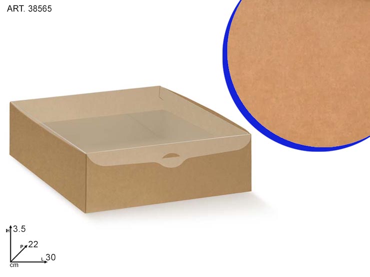 DOLCEZZ 300X220X35 AVANA - Articoli Regalo > Scatole E Box > Avana Liscio - Ingrosso B2B Magazzini Scatigna