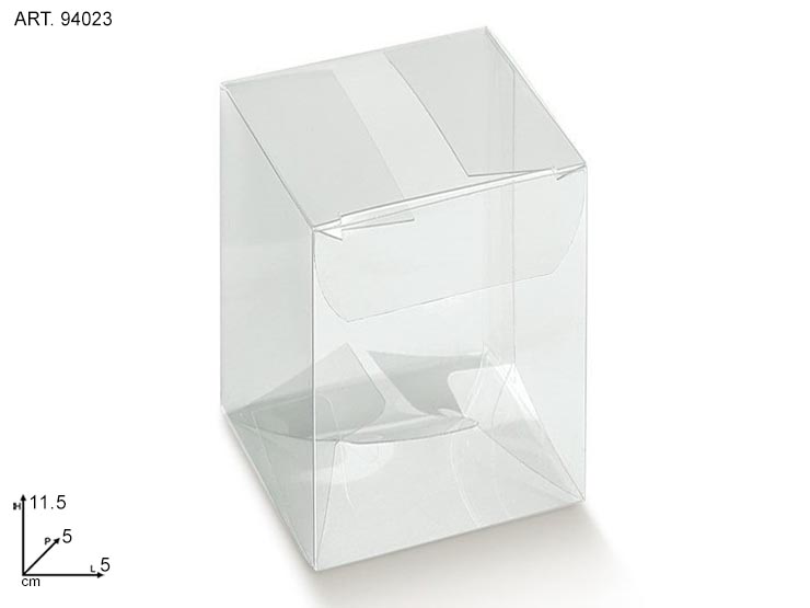 SCATTO TRASPARENTE Cm.50x50x115 Art94023 - Articoli Regalo > Scatole E Box > Trasparenti - Ingrosso B2B Magazzini Scatigna