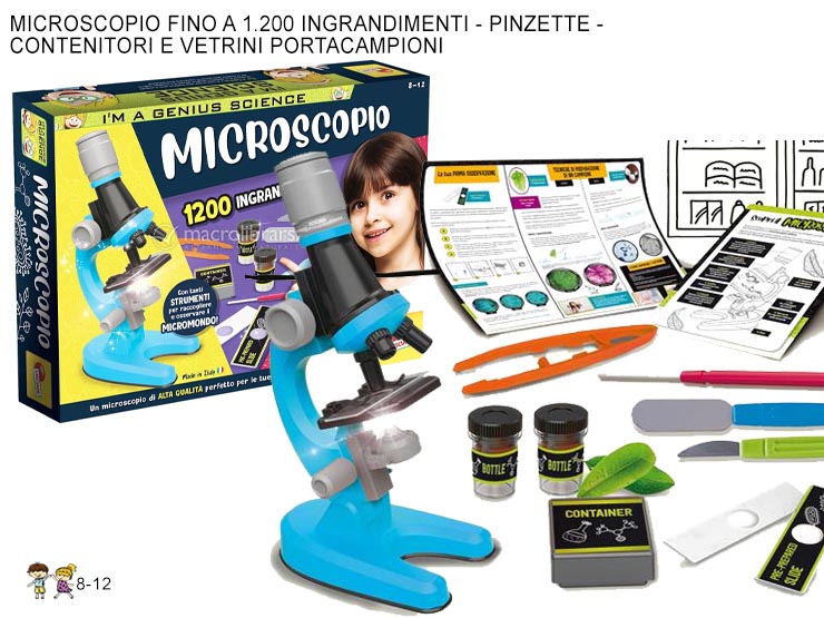 I'M A GENIUS MIO MICROSCOPIO 97388 - Giocattoli > Microscopi E Telescopi - Ingrosso B2B Magazzini Scatigna