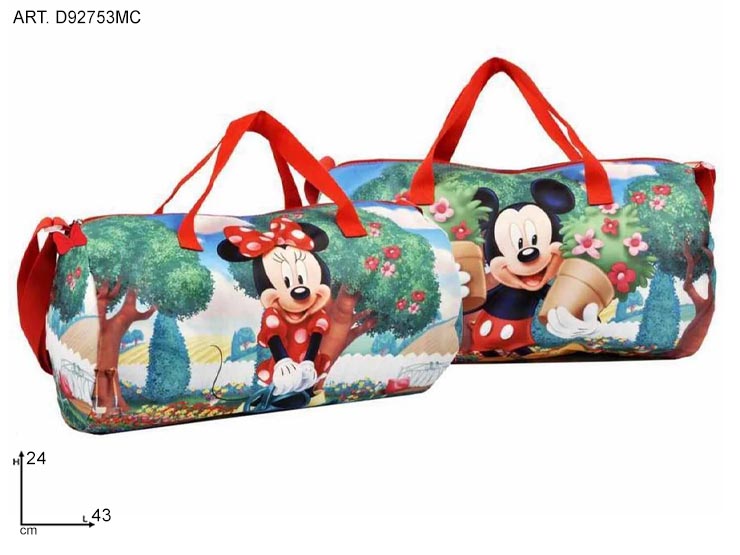 GARDENING BORSONE MINNIE D92753MC  - Scuola Ufficio > Zaini Borse E Borsoni > Borsoni - Ingrosso B2B Magazzini Scatigna
