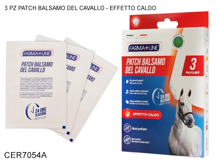 PACH BALSAMO DEL CAVALLO 3PZ - Everyday > Cura Personale > Salute E Benessere - Ingrosso B2B Magazzini Scatigna