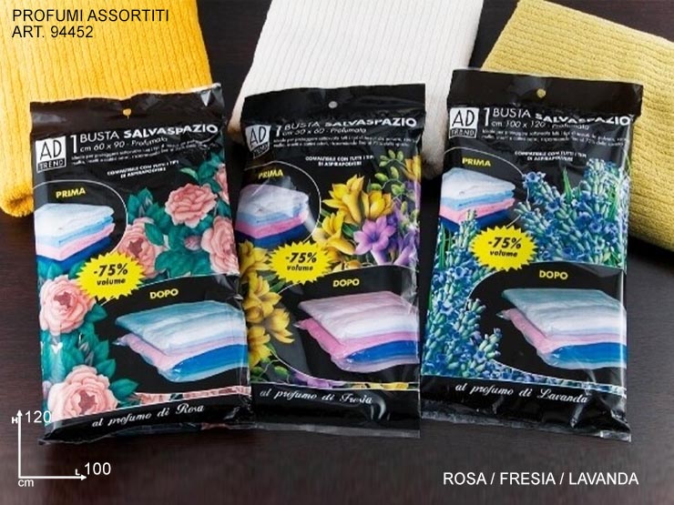 BUSTA SALVASPAZIO A3FR 100X120 94452 - Everyday > Everyday > Contenitori E Organizzazione - Ingrosso B2B Magazzini Scatigna