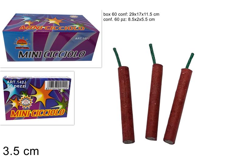 MINICICCIOLO Art.142J EU CAT.2 VD - Pirotecnica > Petardi - Ingrosso B2B Magazzini Scatigna