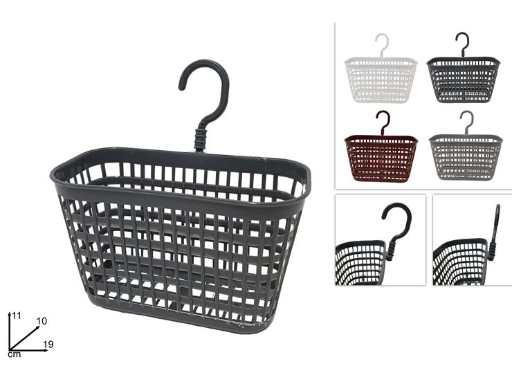 CESTINO PORTATUTTO C/GANCI Art.SF623 - Pulizia > Bucato E Accessori > Cestini - Ingrosso B2B Magazzini Scatigna