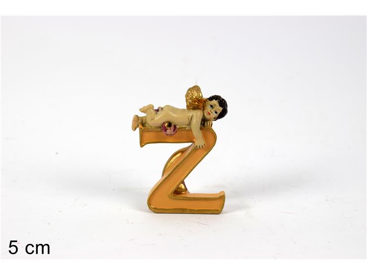 LETTERA Z CON ANGIOLETTO Art.A59973-70Z - Everyday > Everyday > Accessori Per La Casa - Ingrosso B2B Magazzini Scatigna