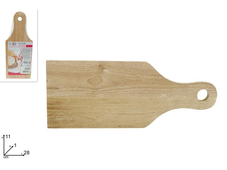 TAGLIERE LEGNO Cm.28x11x1 Art.BB12/2811 - Everyday > Cucina > Utensili Da Cucina - Ingrosso B2B Magazzini Scatigna