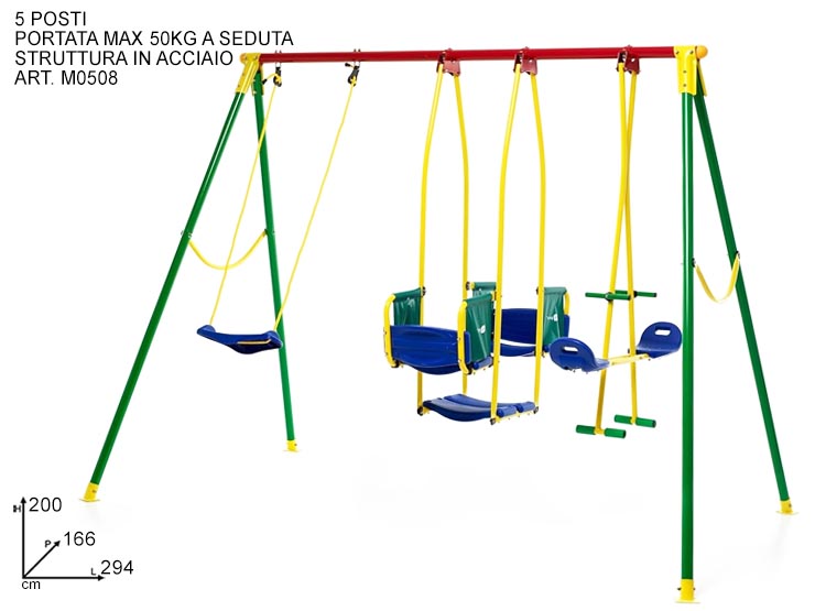 ALTALENA KIKO 5 - Summer > Tempo Libero E Giochi > Giochi Aria Aperta - Ingrosso B2B Magazzini Scatigna