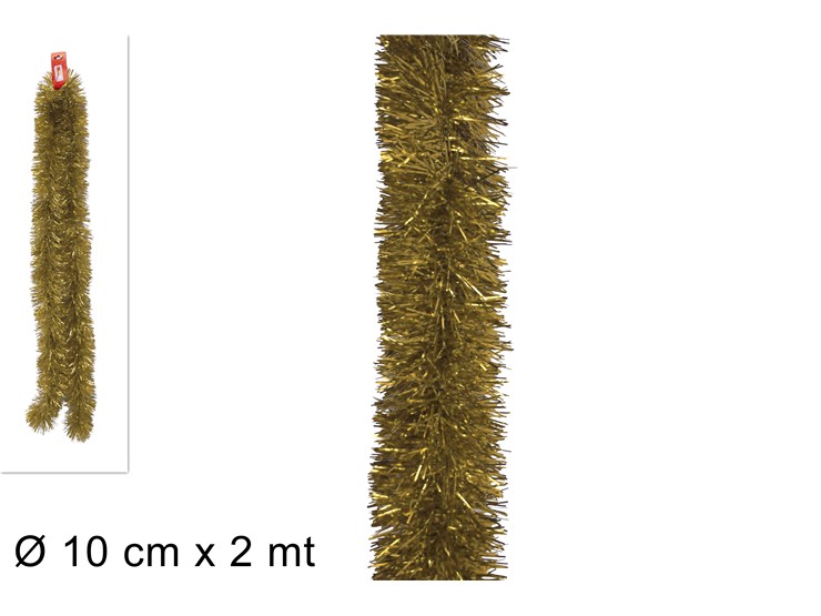 FILO ADDOBBO ORO Cm.10xMt.2 7PLYHC17-10 - Natale > Ghirlande E Fili > Fili - Ingrosso B2B Magazzini Scatigna