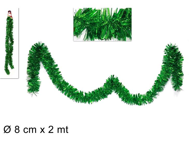 FILO ADDOBBO VERDE Cm.8Mt.2 Art.HC18-8 - Natale > Ghirlande E Fili > Fili - Ingrosso B2B Magazzini Scatigna