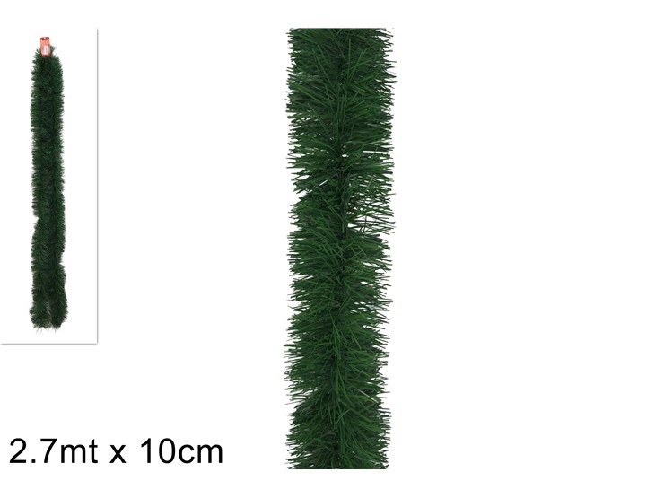 FILO VERDE Mt.2,7Cm.10 16PLY PVC7/X-2,7 - Natale > Ghirlande E Fili > Fili - Ingrosso B2B Magazzini Scatigna