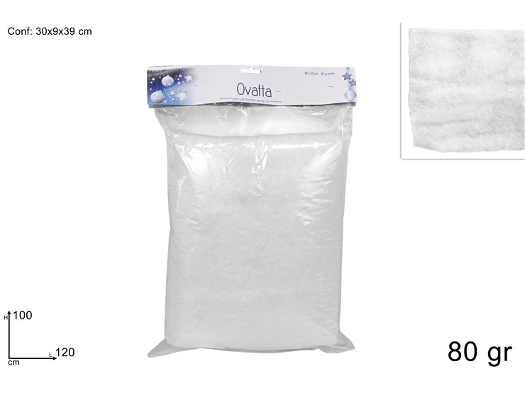 OVATTA Cm.100120 Gr.80 - Natale > Nativita Accessori > Elementi Per Presepe - Ingrosso B2B Magazzini Scatigna