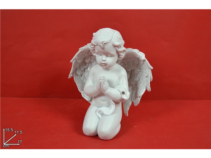 ANGELO IN GINOC.C/STR.Cm.17 DUE889-138A - Natale > Decorazioni Da Interno > Personaggi - Ingrosso B2B Magazzini Scatigna