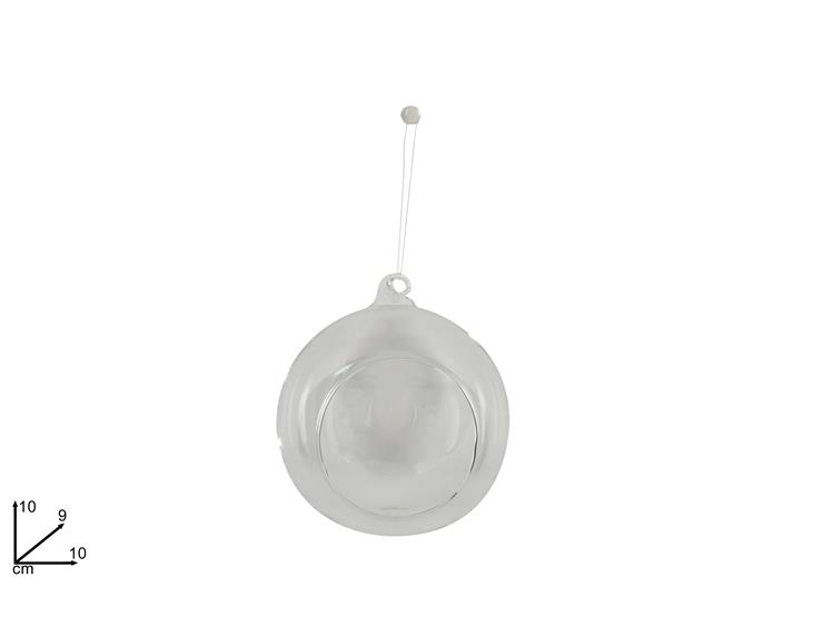 PALLA VETRO APERTA Cm.10 DISP. YQ1410154 - Everyday > Complementi Arredo > Vasi - Ingrosso B2B Magazzini Scatigna