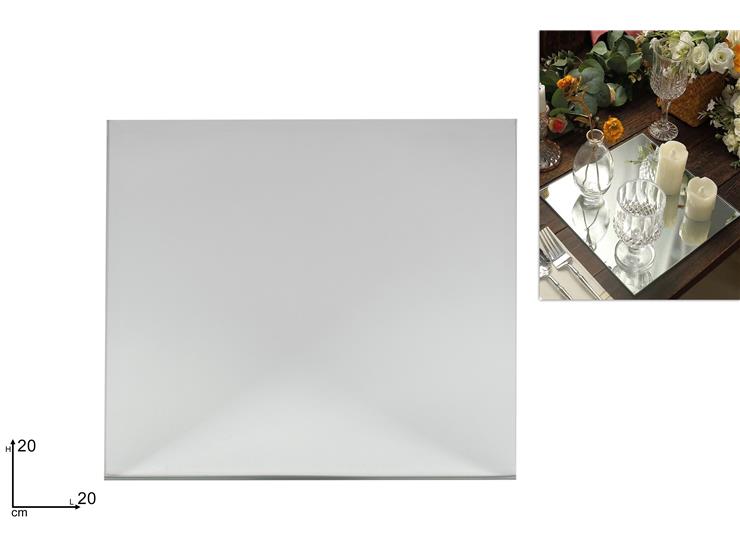 SPECCHIO PER DECOR.QUADR.Cm20 YQM2522-5 - Scuola Ufficio > Decoupage > Varie - Ingrosso B2B Magazzini Scatigna