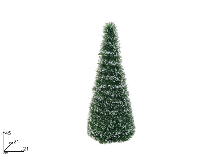 ALBERELLO INNEV.C/FIOCCO SCOZZ.Cm50 17DT - Natale > Alberi > Alberelli - Ingrosso B2B Magazzini Scatigna
