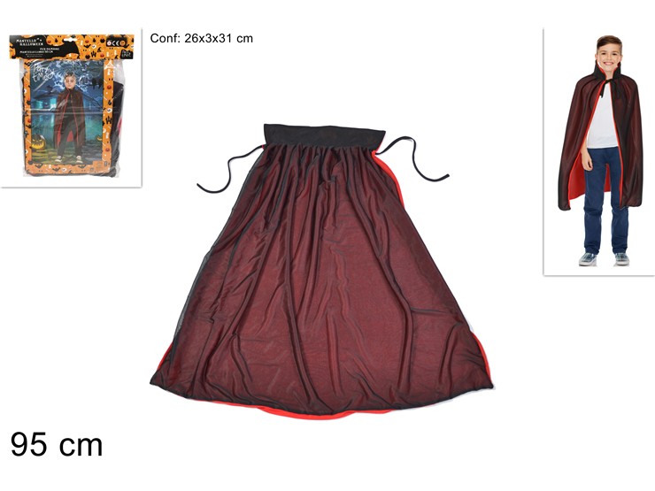 MANTELLO HALLOWEEN BIMBO Cm.95 2018042 - Eventi > Halloween > Vestiti Accessori - Ingrosso B2B Magazzini Scatigna