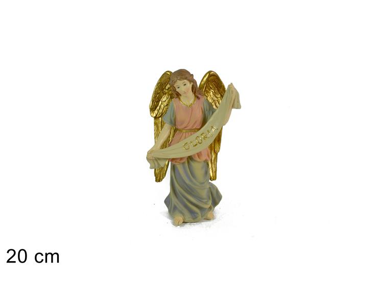 ANGELO PER NATIVITA' Cm.20 EU00376-1Ch - Natale > Nativita Personaggi > Personaggi Angelo - Ingrosso B2B Magazzini Scatigna