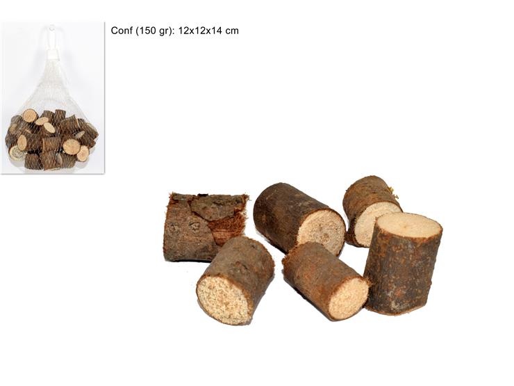 TRONCHETTI DECOR.SACCHETTO Gr.150 18-010 - Natale > Nativita Accessori > Legnetti E Rametti - Ingrosso B2B Magazzini Scatigna