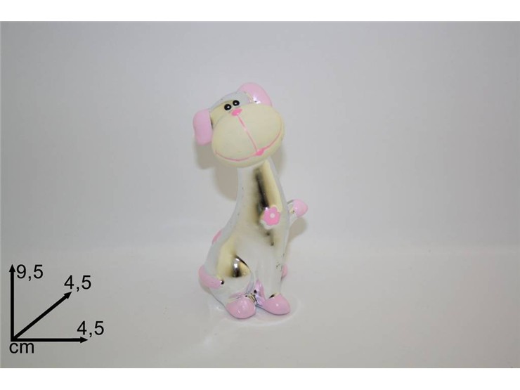 CAGNOLINO SILVER ROSA HR09001A-2 - Eventi > Nascite > Bomboniere - Ingrosso B2B Magazzini Scatigna