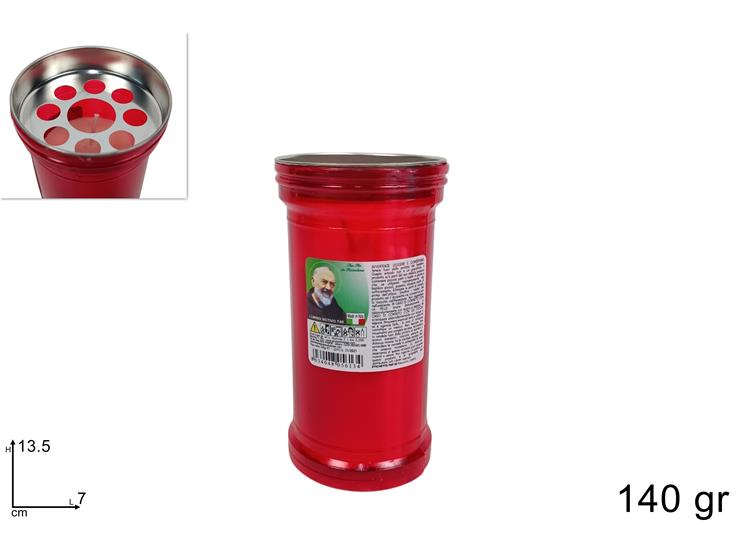 LUMINO VOTIVO T40R - Everyday > Religiosi > Lumini Votivi - Ingrosso B2B Magazzini Scatigna