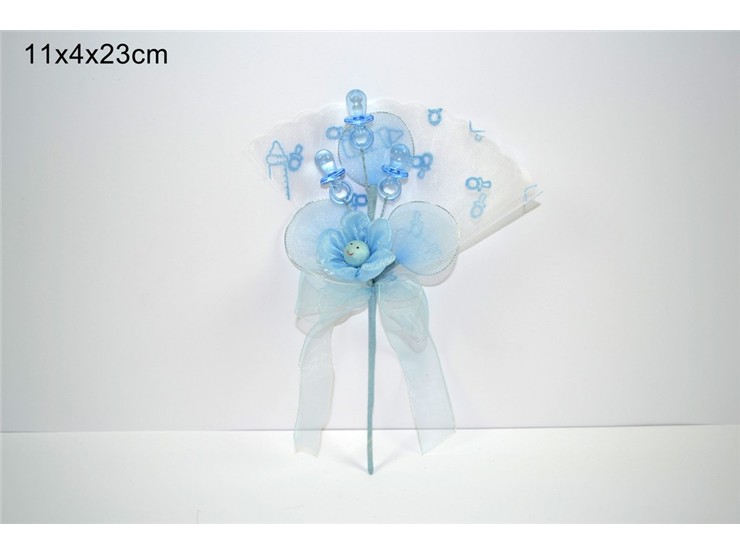 PORTACONF.C/3CIUCC.E VELO ORG.CEL.SF2666 - Eventi > Nascite > Accessori Confezionamento - Ingrosso B2B Magazzini Scatigna