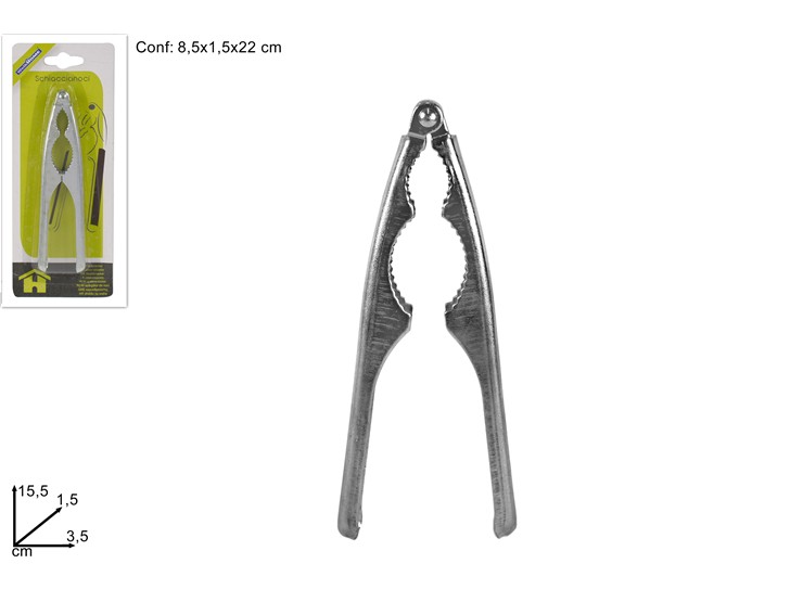 SCHIACCIANOCI METALLO Art.D1211 - Everyday > Cucina > Utensili Da Cucina - Ingrosso B2B Magazzini Scatigna