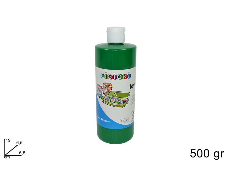 TEMPERA PRONTA VERDE Gr.500 (GREEN)  - Scuola Ufficio > Cancelleria > Colori - Ingrosso B2B Magazzini Scatigna