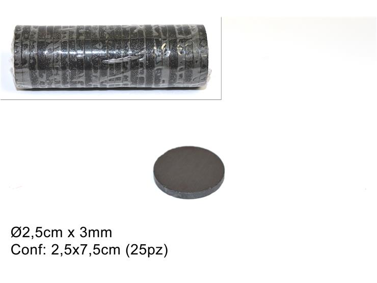 MAGNETE Cm.2,5mm.3 Art.GS35369 Pz.25 - Everyday > Everyday > Oggetti Funzionali - Ingrosso B2B Magazzini Scatigna