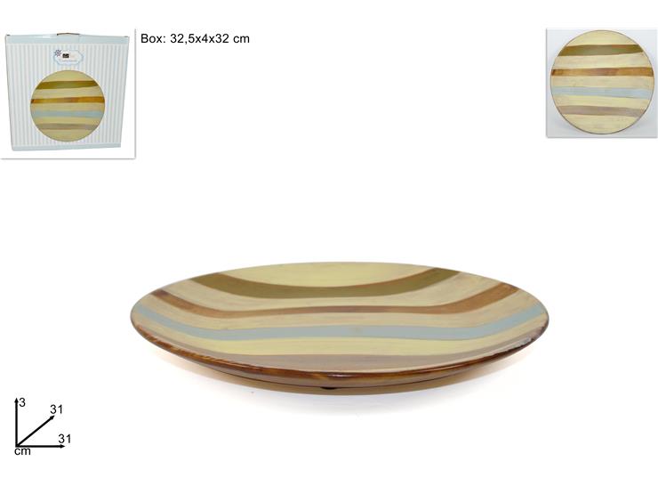 PIATTO CENTROTAVOLA Cm.31 Art.A15-377 - Everyday > Tavola > Centrotavola - Ingrosso B2B Magazzini Scatigna
