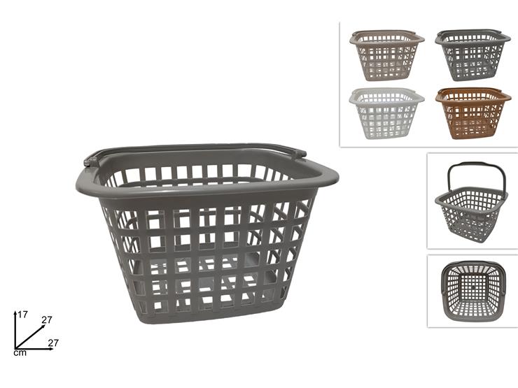 CESTINO PORTAMOLLETTE 4COL.Art.57198 - Pulizia > Bucato E Accessori > Cestini - Ingrosso B2B Magazzini Scatigna