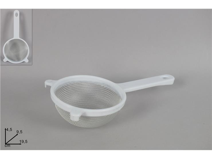 COLINO PLASTICA BIANCO Diam.Cm.9,5 04360 - Everyday > Cucina > Utensili Da Cucina - Ingrosso B2B Magazzini Scatigna