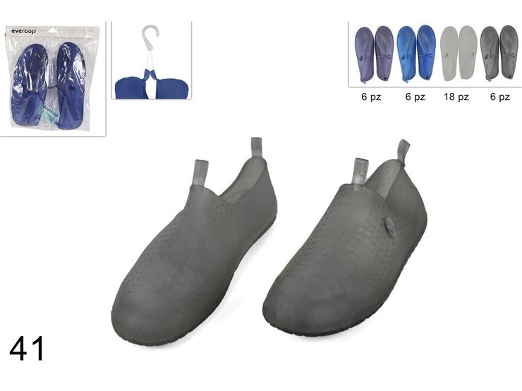SCARPA MARE UOMO 41 COL.ASS.PT296(F.1.0 - Summer > Calzature Estive > Acqua Shoes - Ingrosso B2B Magazzini Scatigna